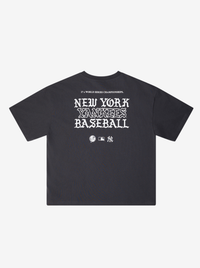 Yankees Black Letter Box Tee