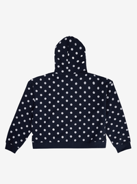 All Over Polka Dot Full Zip Box Hoodie