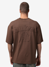 Yankees Raw Edge Applique Box Tee