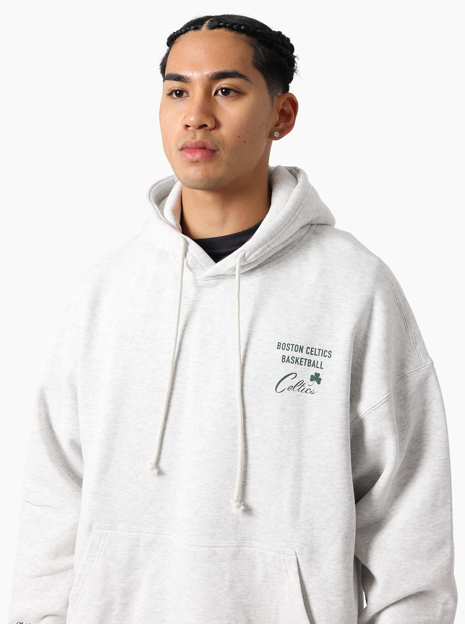Global Boxy Boston Celtics Hoodie