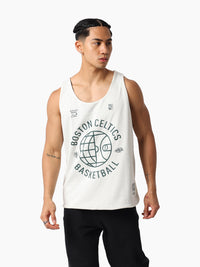 Global Reversible Boston Celtics Singlet