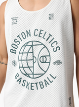 Global Reversible Boston Celtics Singlet