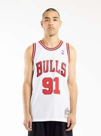 Chicago Bulls Dennis Rodman 97-98 Home Swingman Jersey