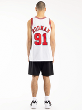Chicago Bulls Dennis Rodman 97-98 Home Swingman Jersey