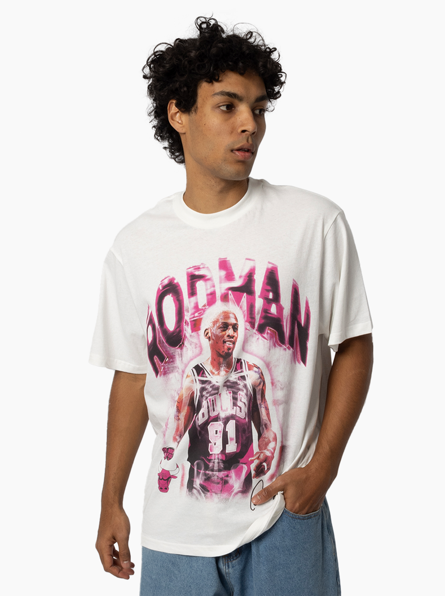 Dennis Rodman X-Ray Glow Tee – Stirling Sports Dennis Rodman X-Ray Glow Tee – Stirling Sports