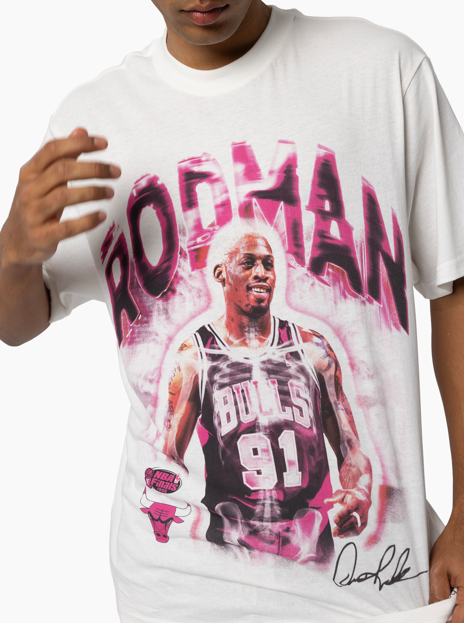 Dennis Rodman X-Ray Glow Tee – Stirling Sports Dennis Rodman X-Ray Glow Tee – Stirling Sports