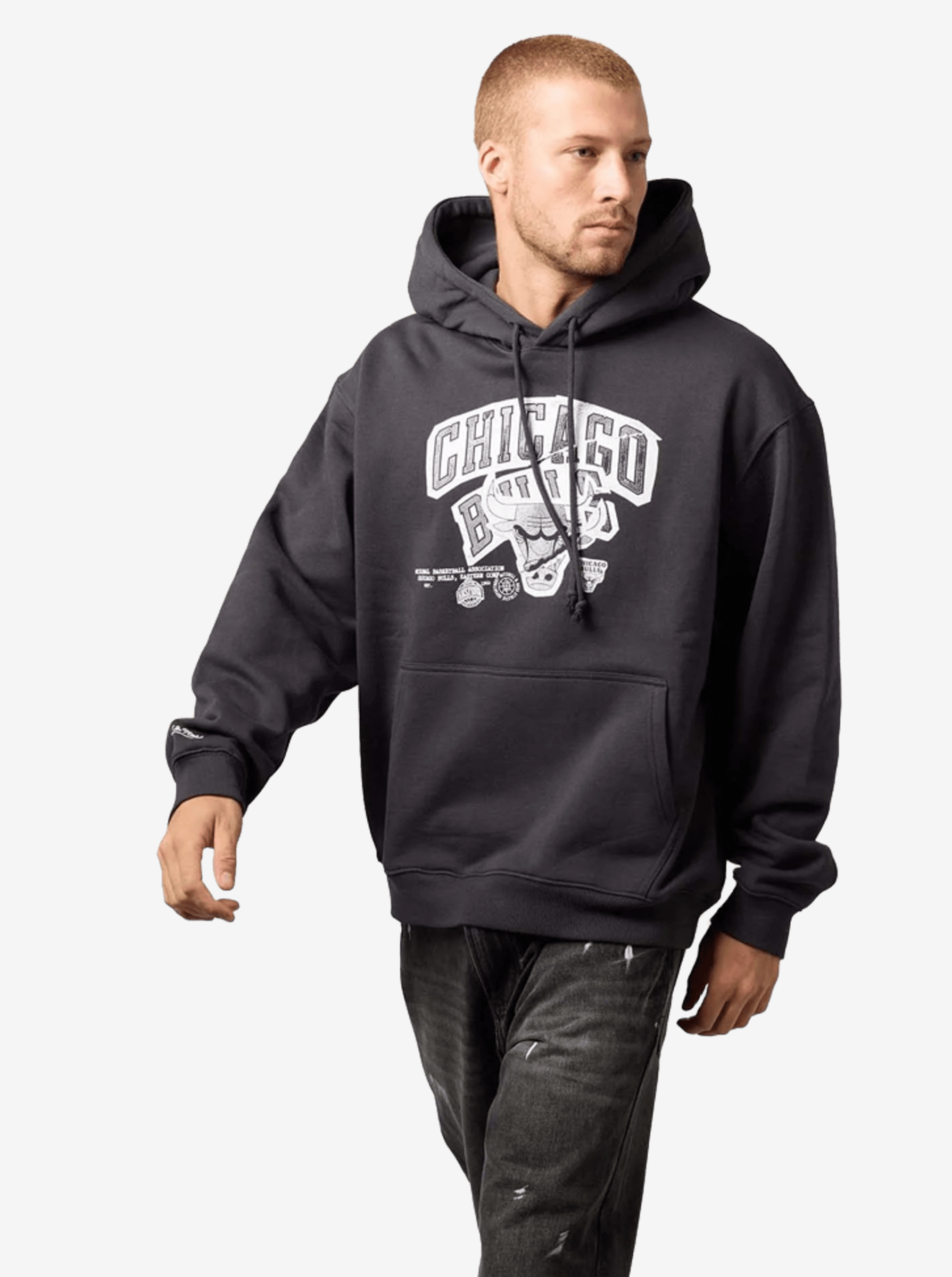 Ripped Logo Rodman Hoodie