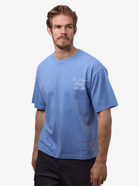Script Text Box Fit Tee