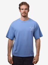 Script Text Box Fit Tee