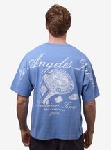 Script Text Box Fit Tee
