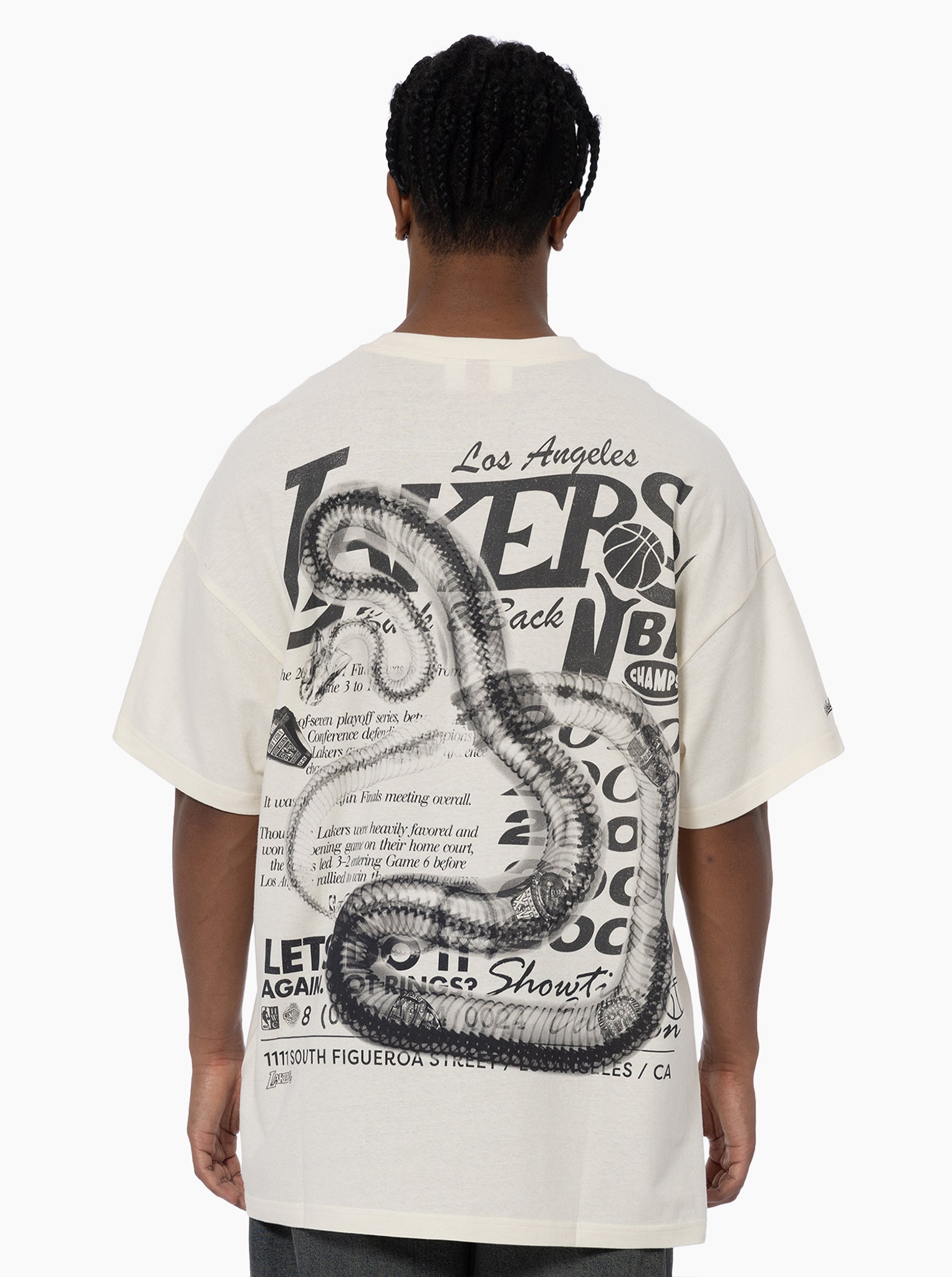 Los Angeles Lakers Radiograph Rings Tee
