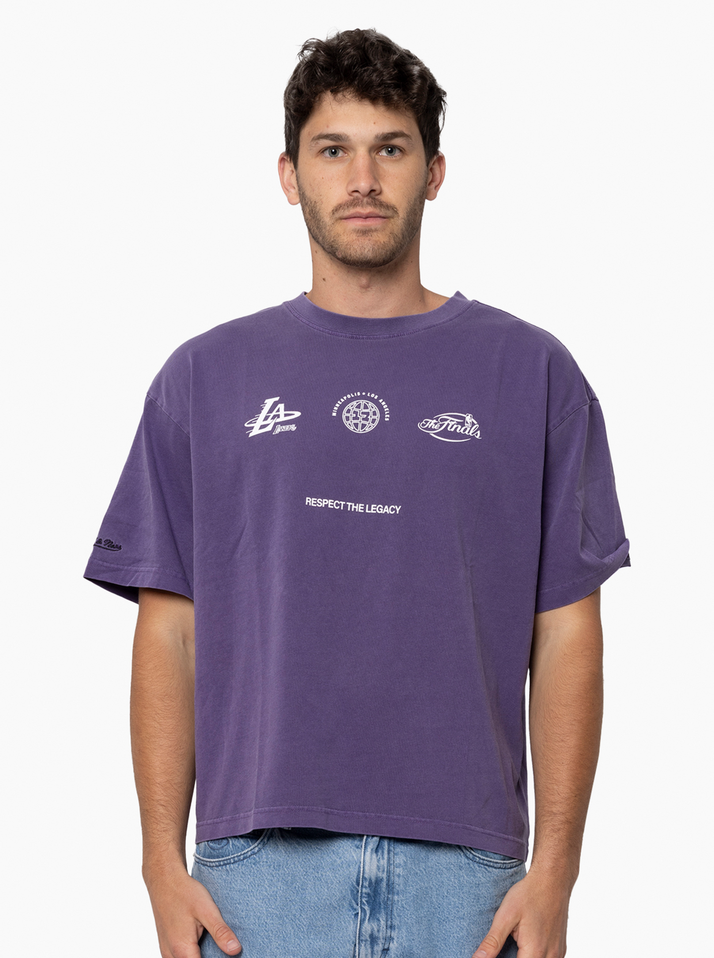 Lakers Tri Logo Tee
