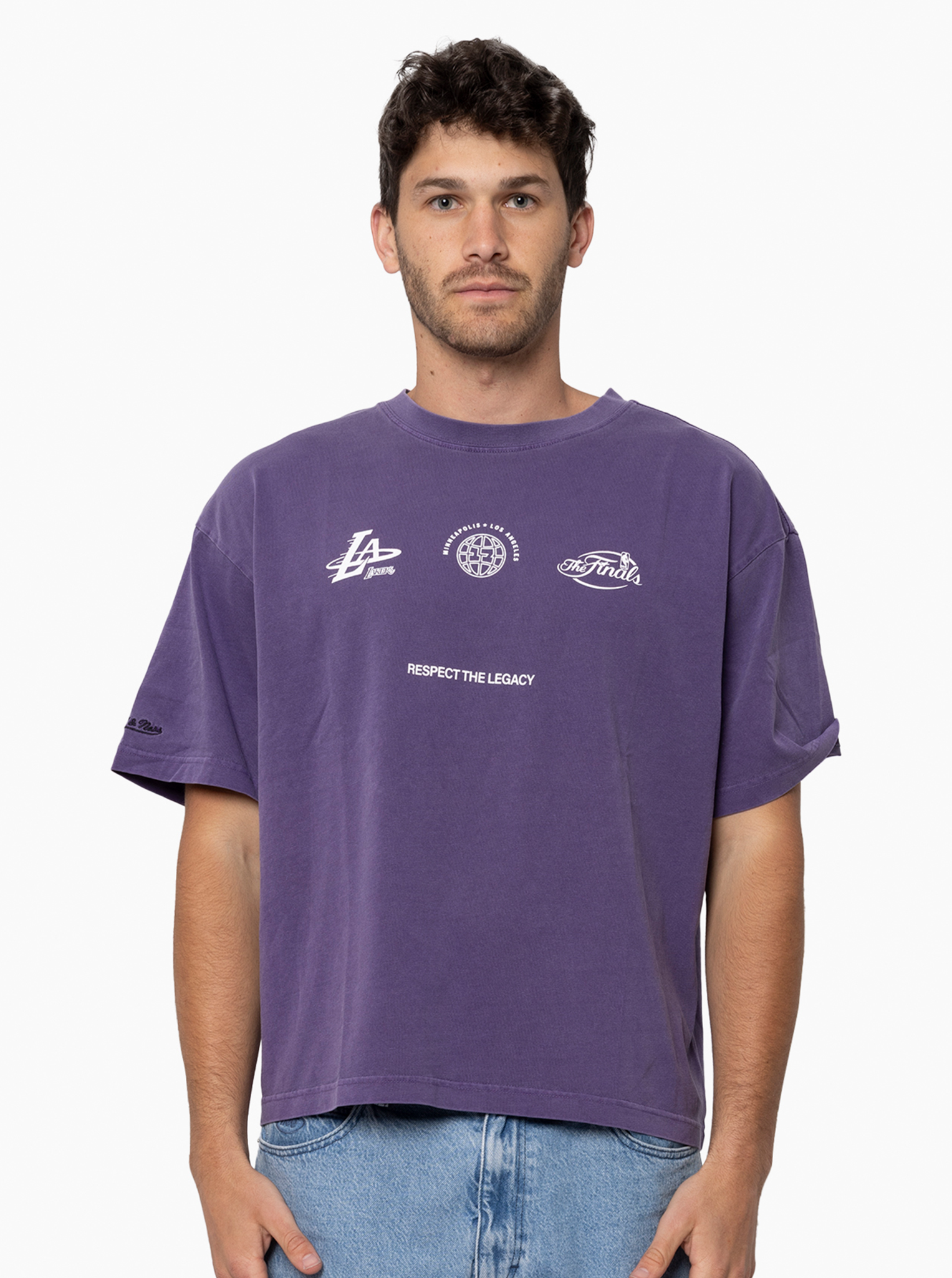 Lakers Tri Logo Tee