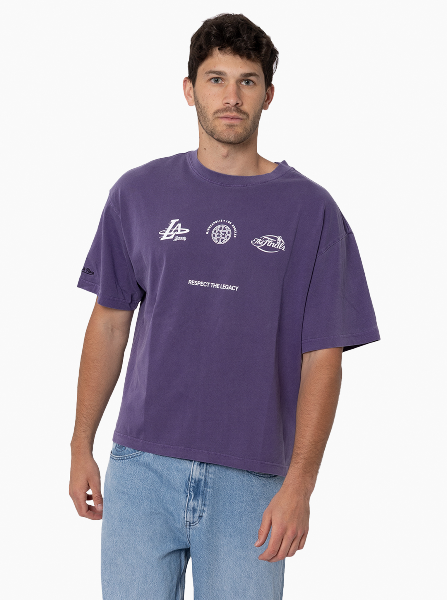 Lakers Tri Logo Tee