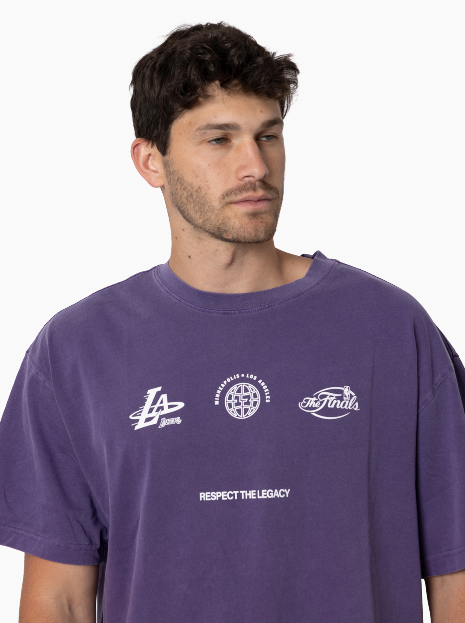 Lakers Tri Logo Tee