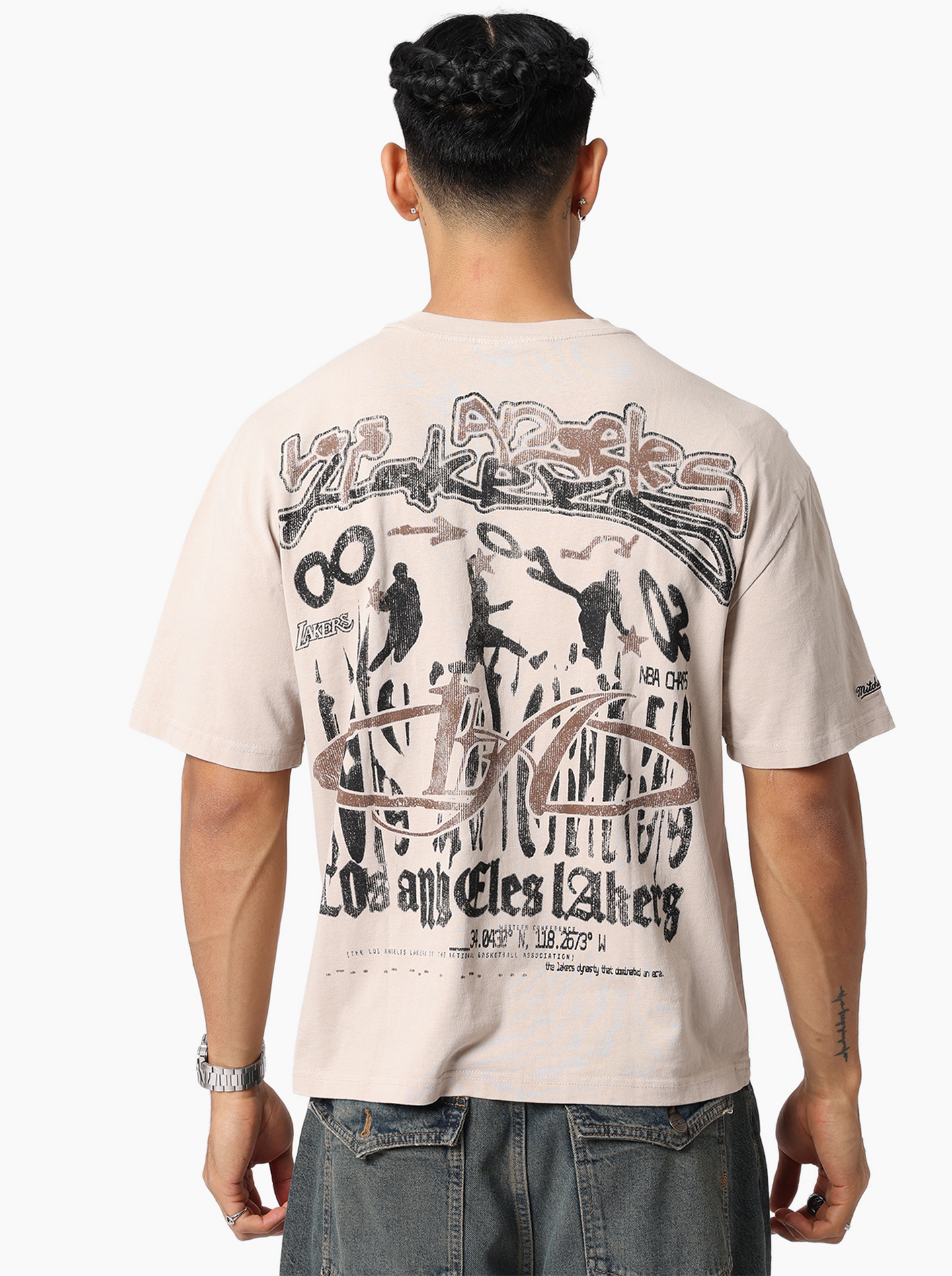 Lakers Distress Tee