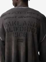 Raiders Stencil Waffle Long Sleeve