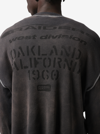 Raiders Stencil Waffle Long Sleeve