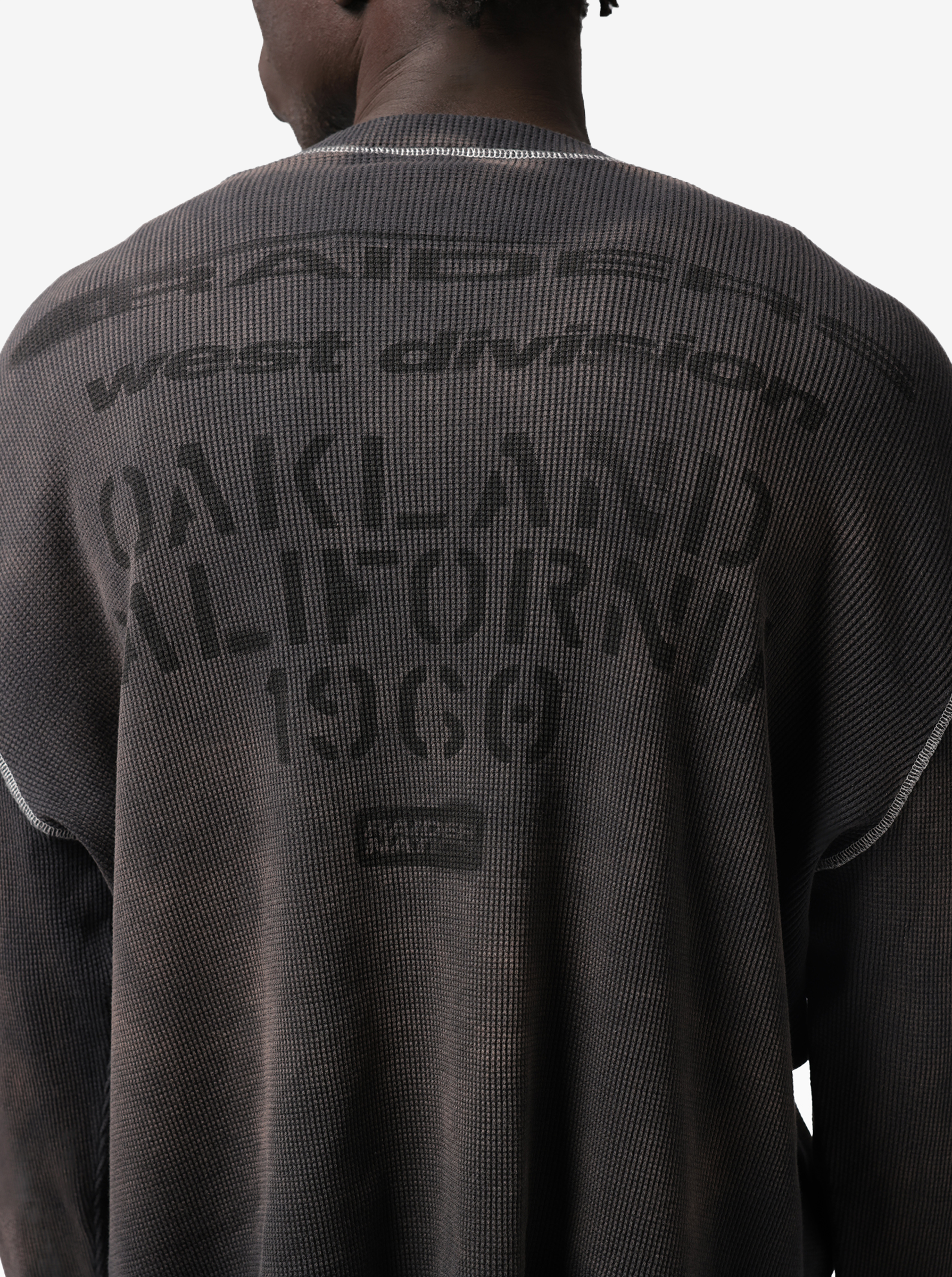 Raiders Stencil Waffle Long Sleeve