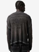 Raiders Stencil Waffle Long Sleeve