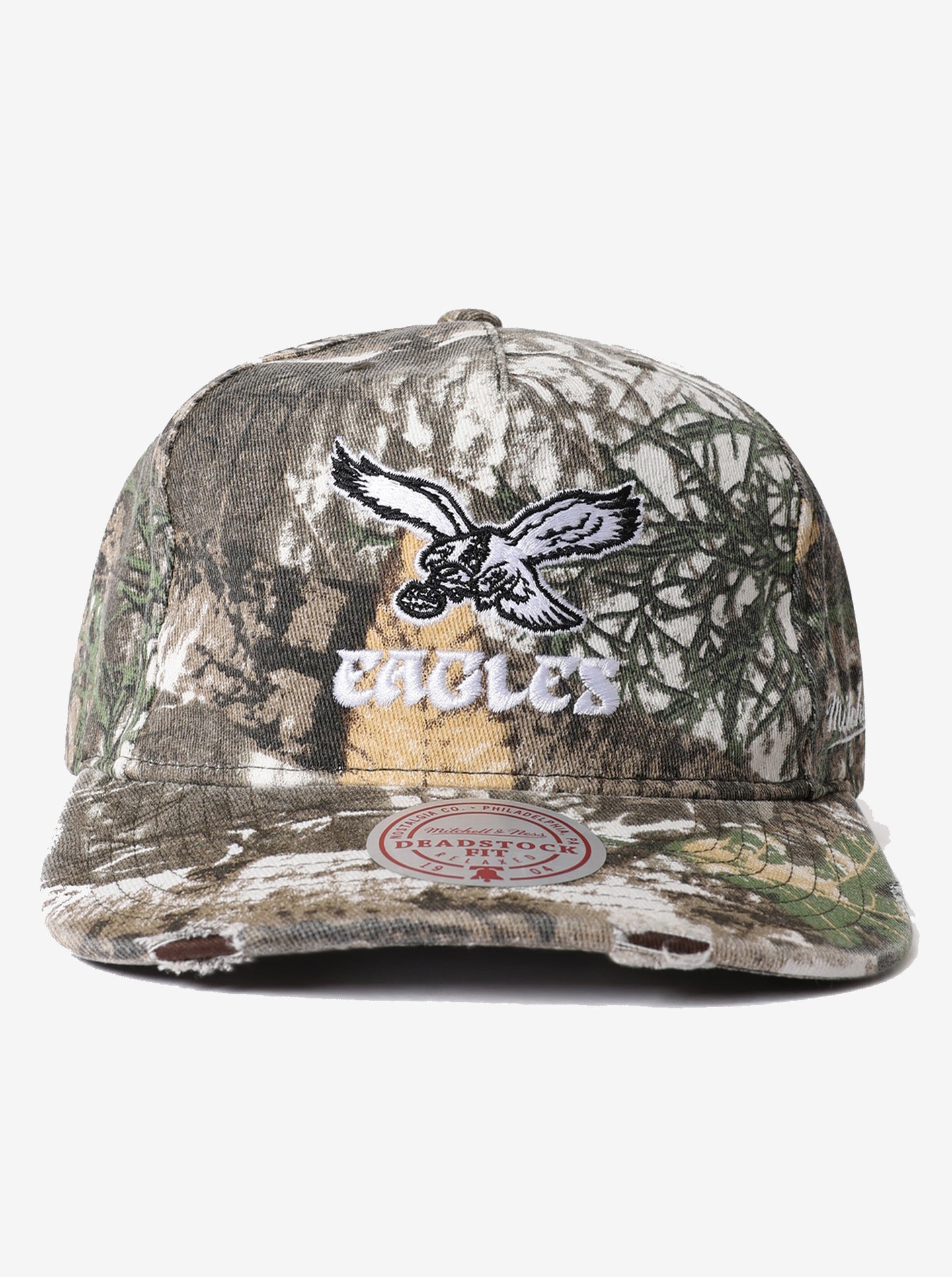 Eagles Distressed Patch Cap