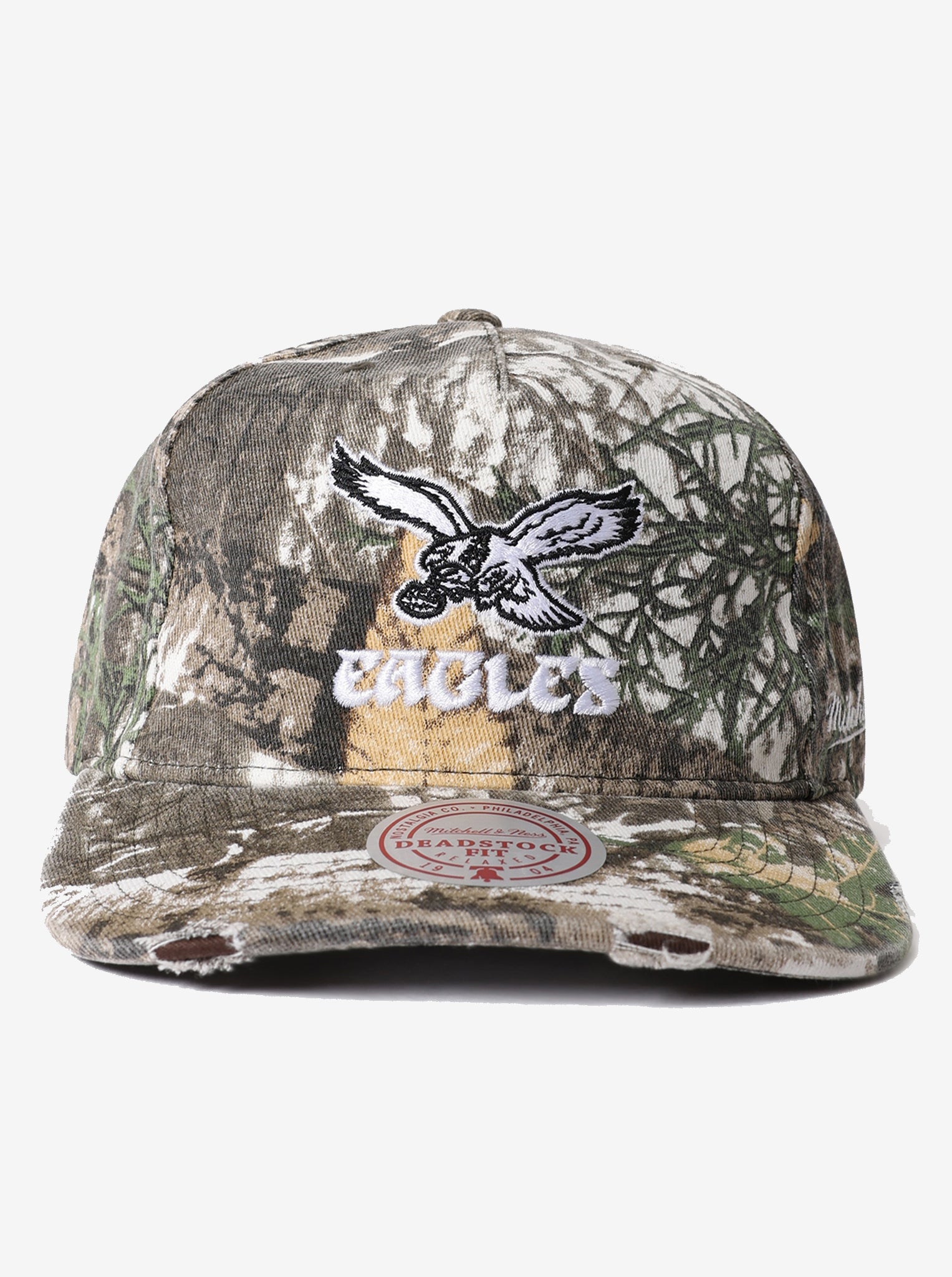 Eagles Distressed Patch Cap