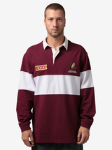 Queensland Maroons Paneled Rugby Top