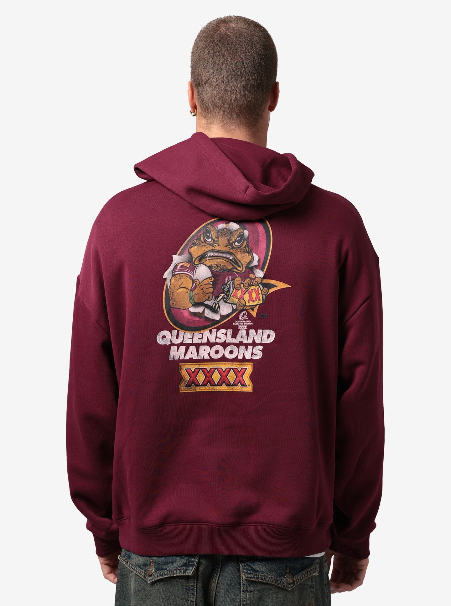 Queensland Maroons Toad Box Hoodie