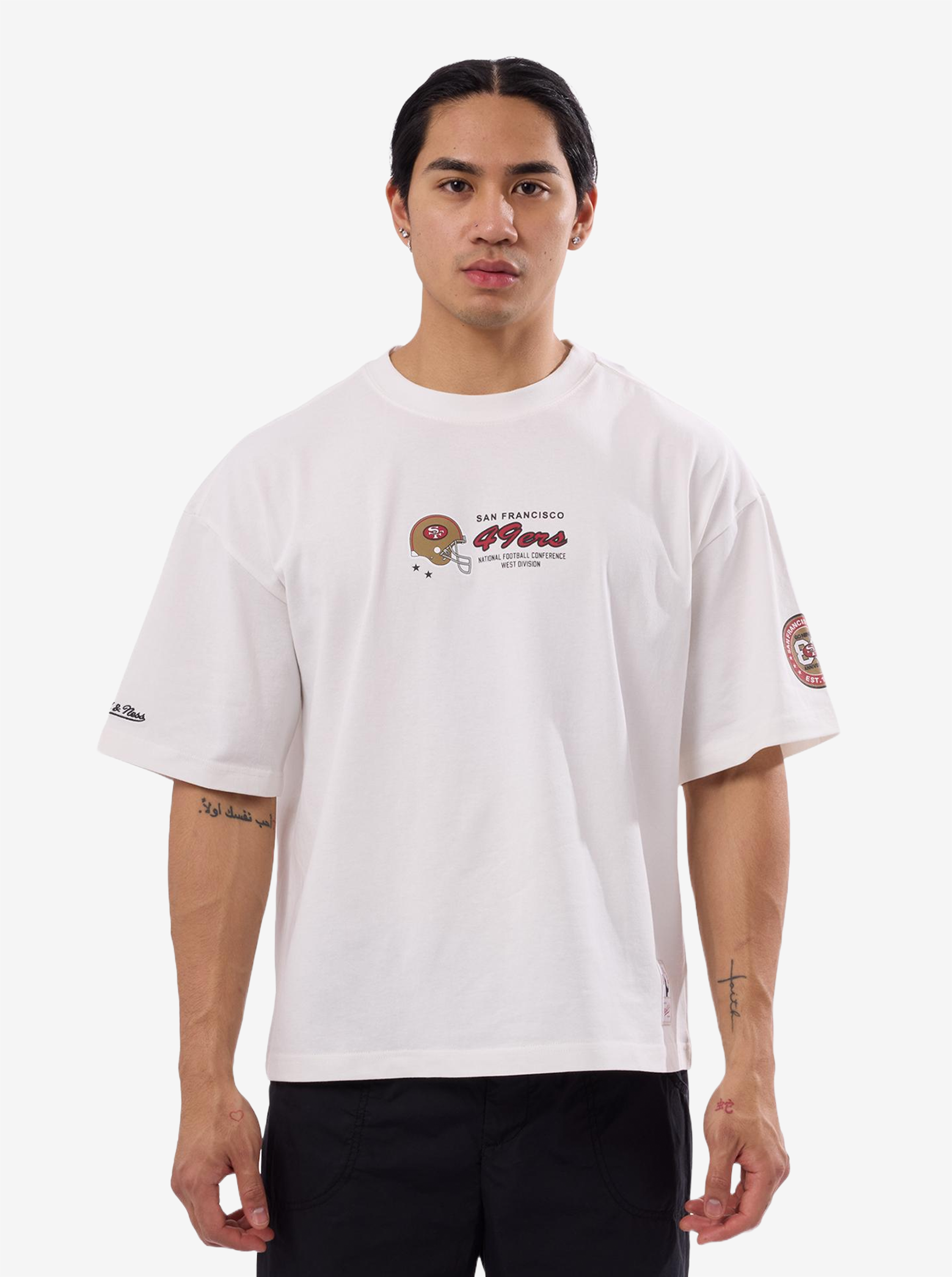 49ers Script Box Fit T-Shirt