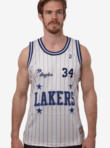 LA Lakers Energy Shaquille O’Neal Swingman Playoff Jersey