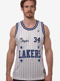 LA Lakers Energy Shaquille O’Neal Swingman Playoff Jersey