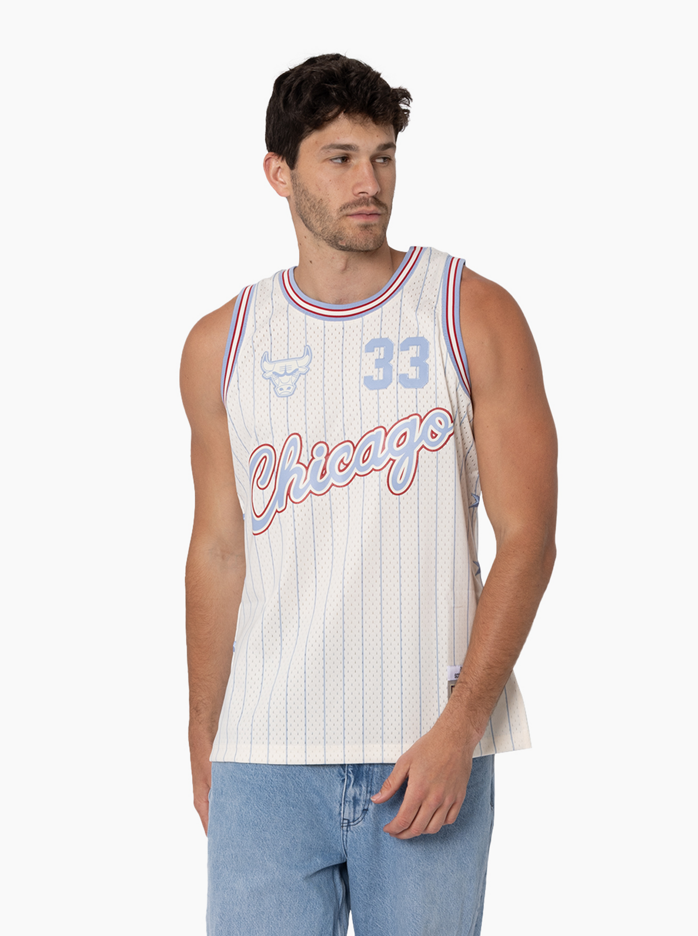 Chicago Bulls Tip-Off Scottie Pippen Swingman Jersey