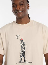 Hoops Player Graphic T-Shirt