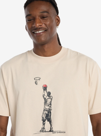 Hoops Player Graphic T-Shirt