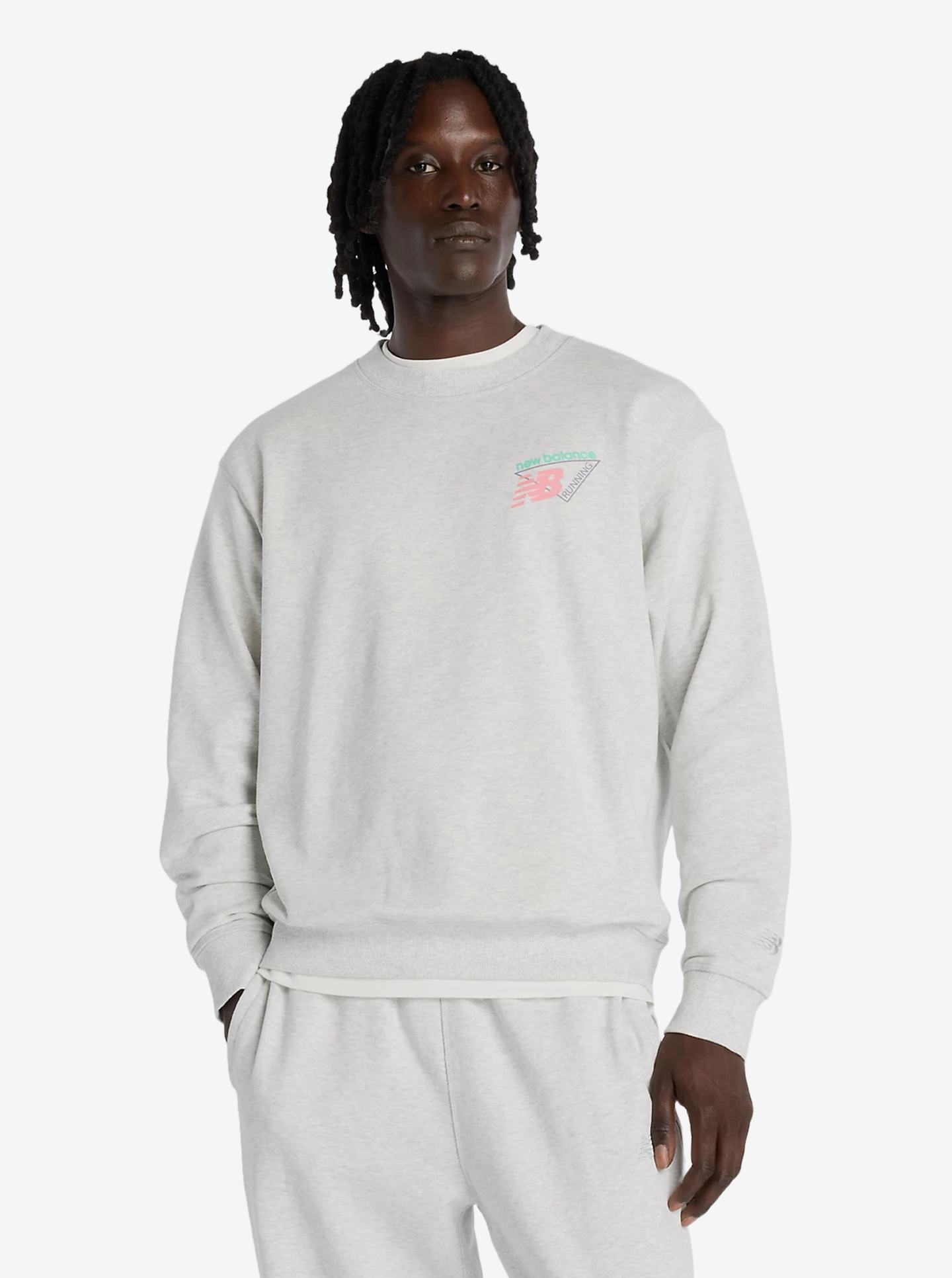 Classic Tri-Logo French Terry Crew Neck