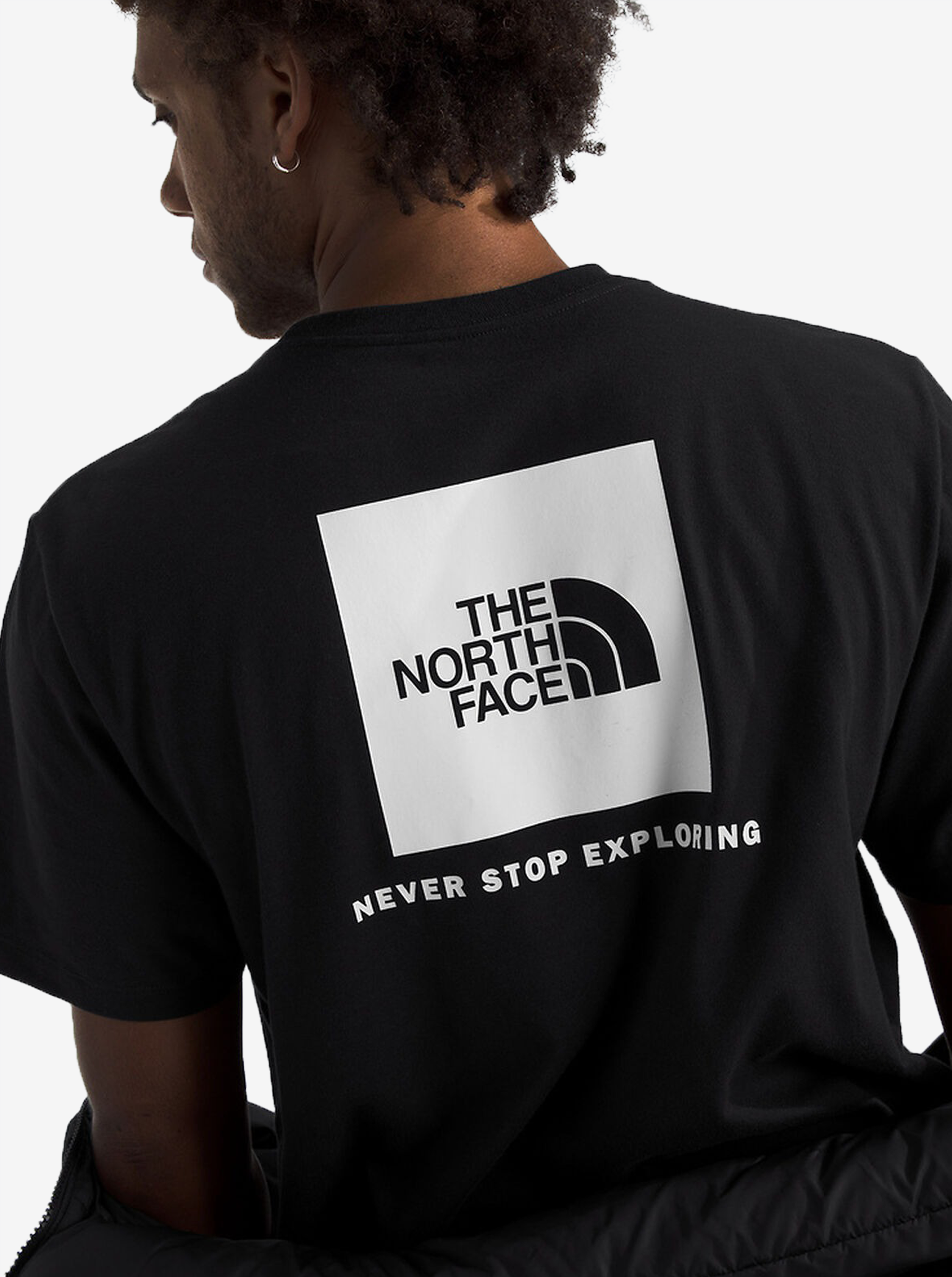 The North Face M SS BOX NSE T - TNFBLK/TNFWHT