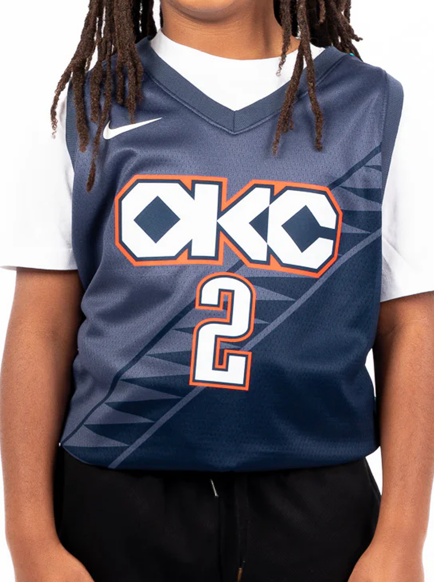 Oklahoma City Thunder Shai Gilgeous-Alexander City Edition Swingman Jersey Youth