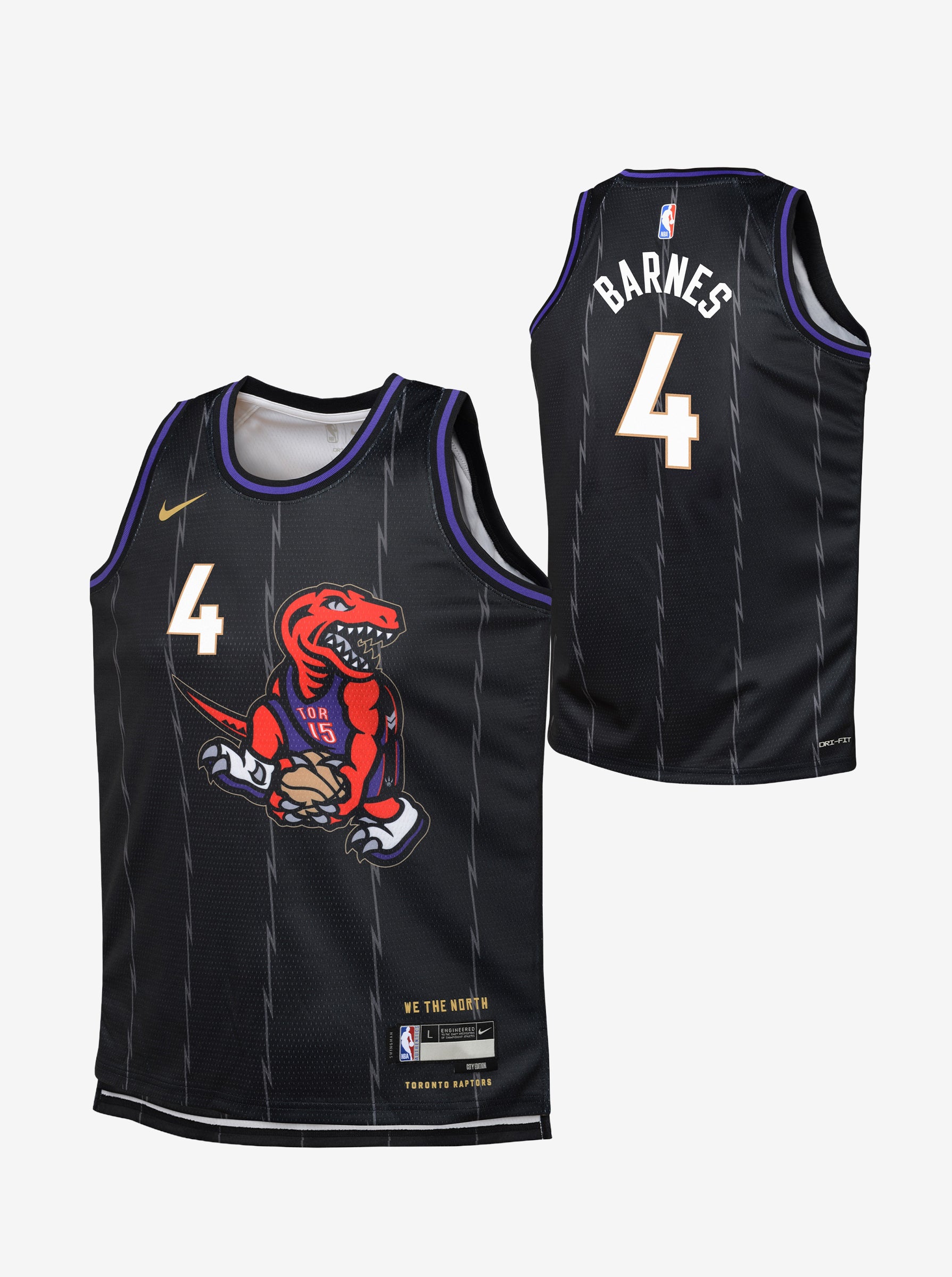 Raptors Swingman City Edition Jersey Youth