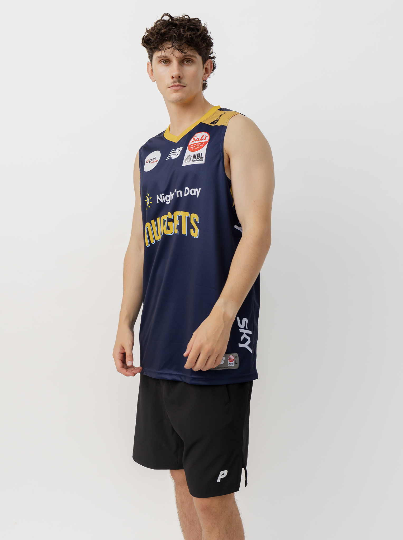 NZNBL Otago Nuggets Home Singlet Mens