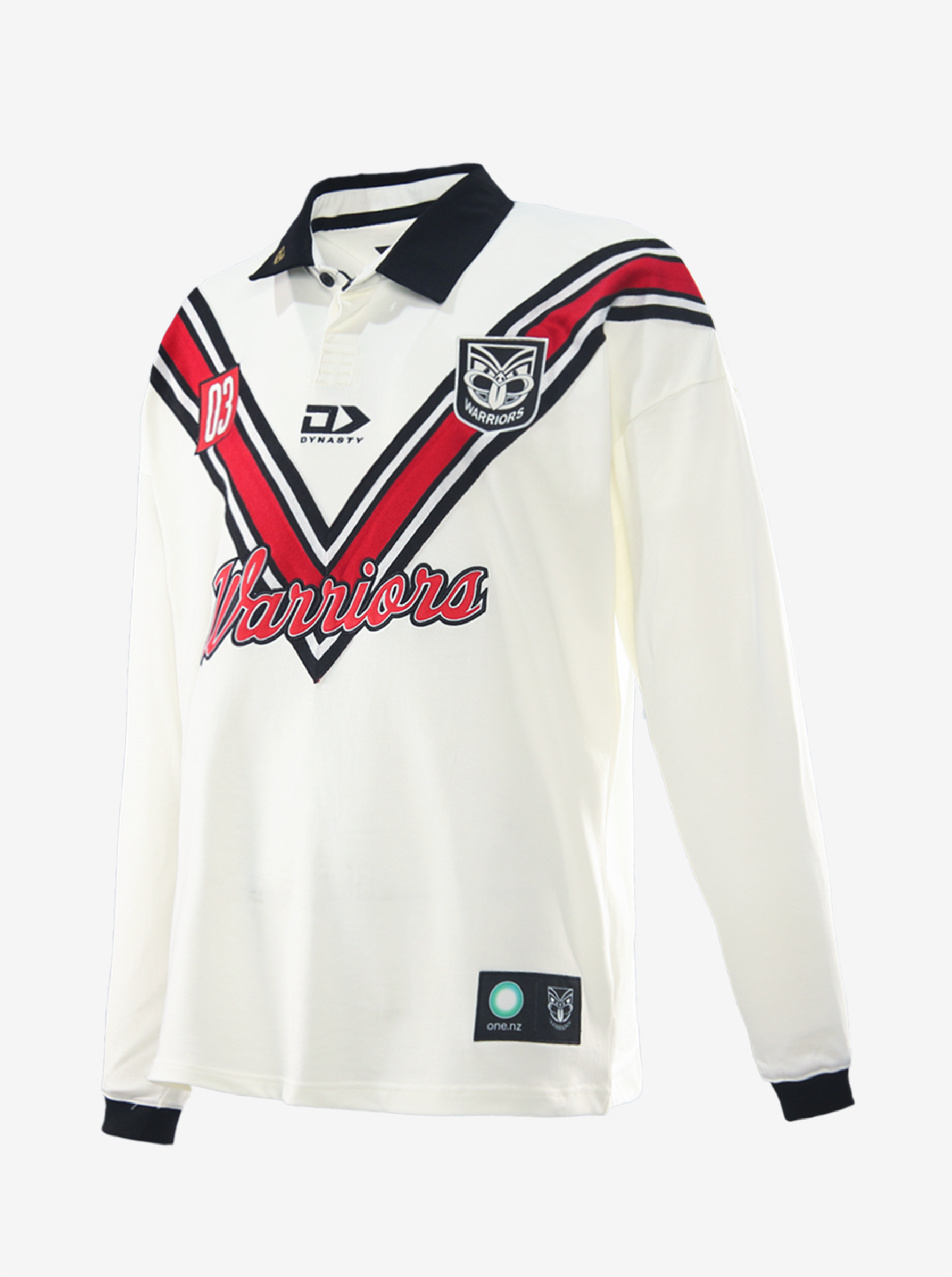 2026 NZ Warriors '03 Fauxback Traditional Polo