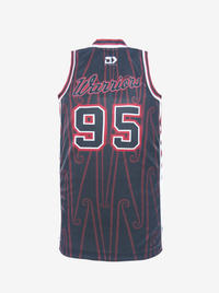 2026 NZ Warriors Te Ārahi Basketball Singlet Mens