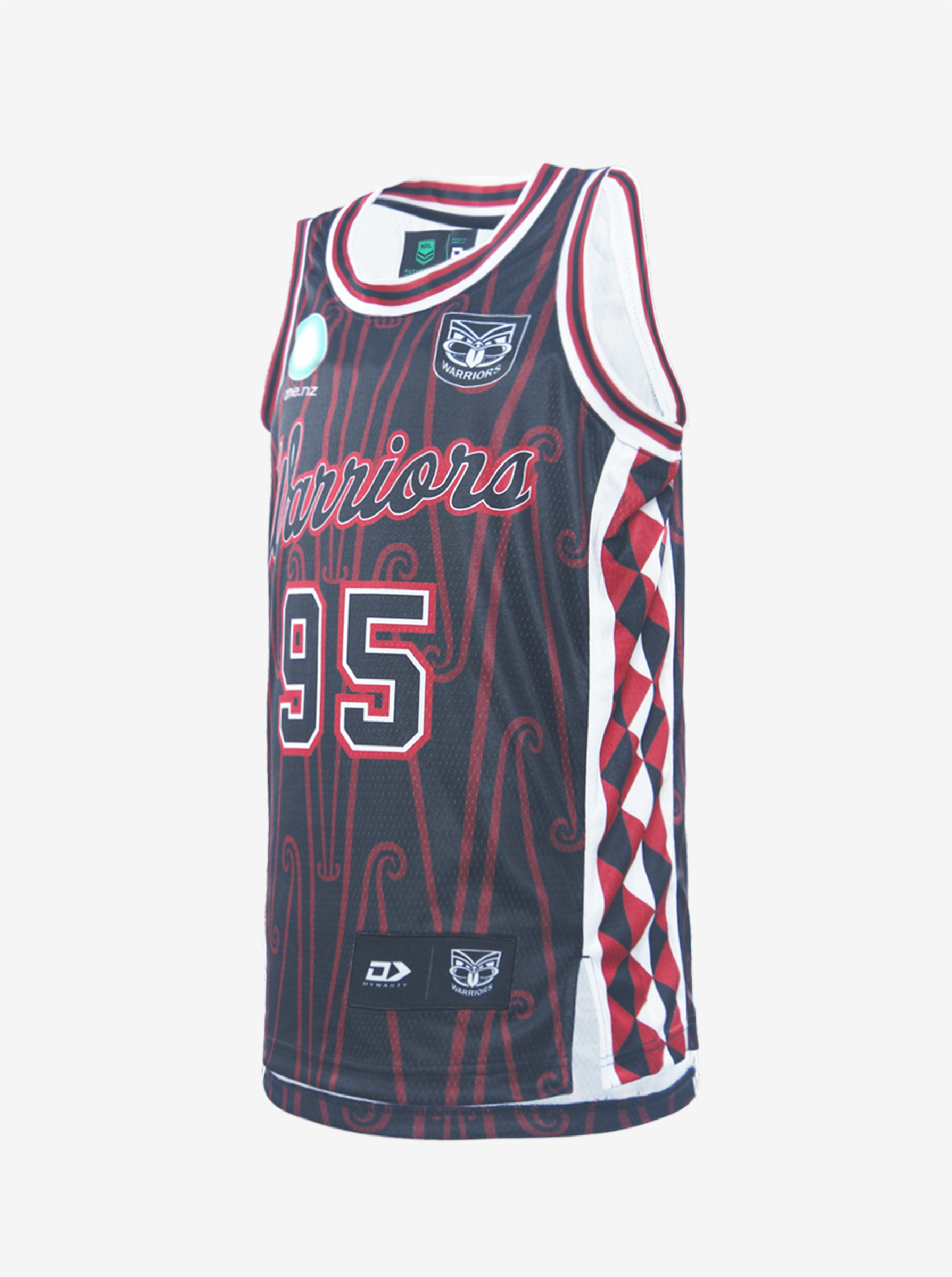 2026 NZ Warriors Te Ārahi Basketball Singlet Mens