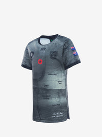 2025 New Zealand Warriors ANZAC Round Warm Up Tee Youth