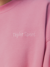 Taylor Sport x Pink Ribbon Heritage Crew in Pink