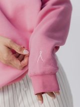 Taylor Sport x Pink Ribbon Heritage Crew in Pink