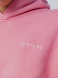 Taylor Sport x Pink Ribbon Heritage Hoodie in Pink