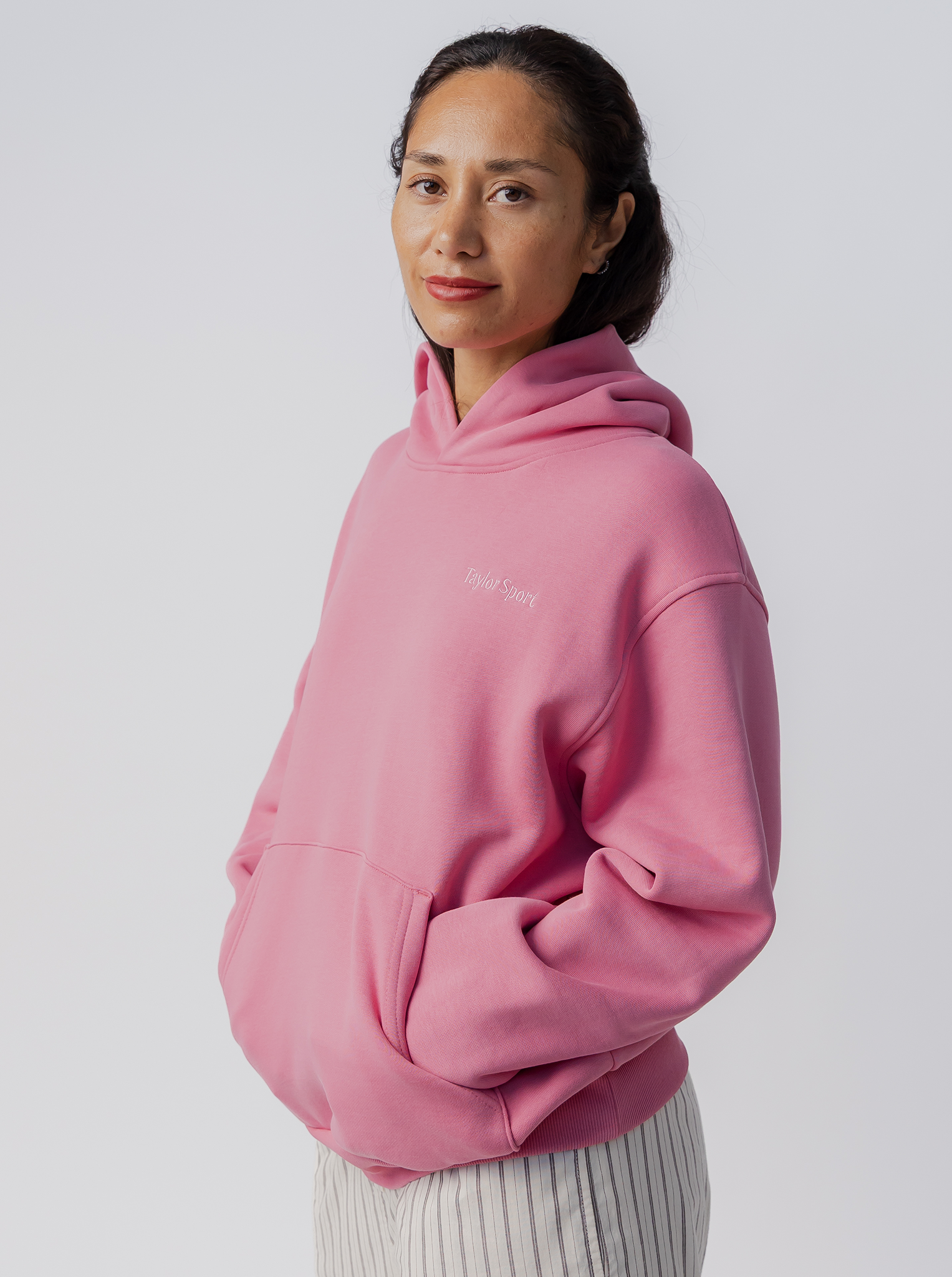 Taylor Sport x Pink Ribbon Heritage Hoodie in Pink