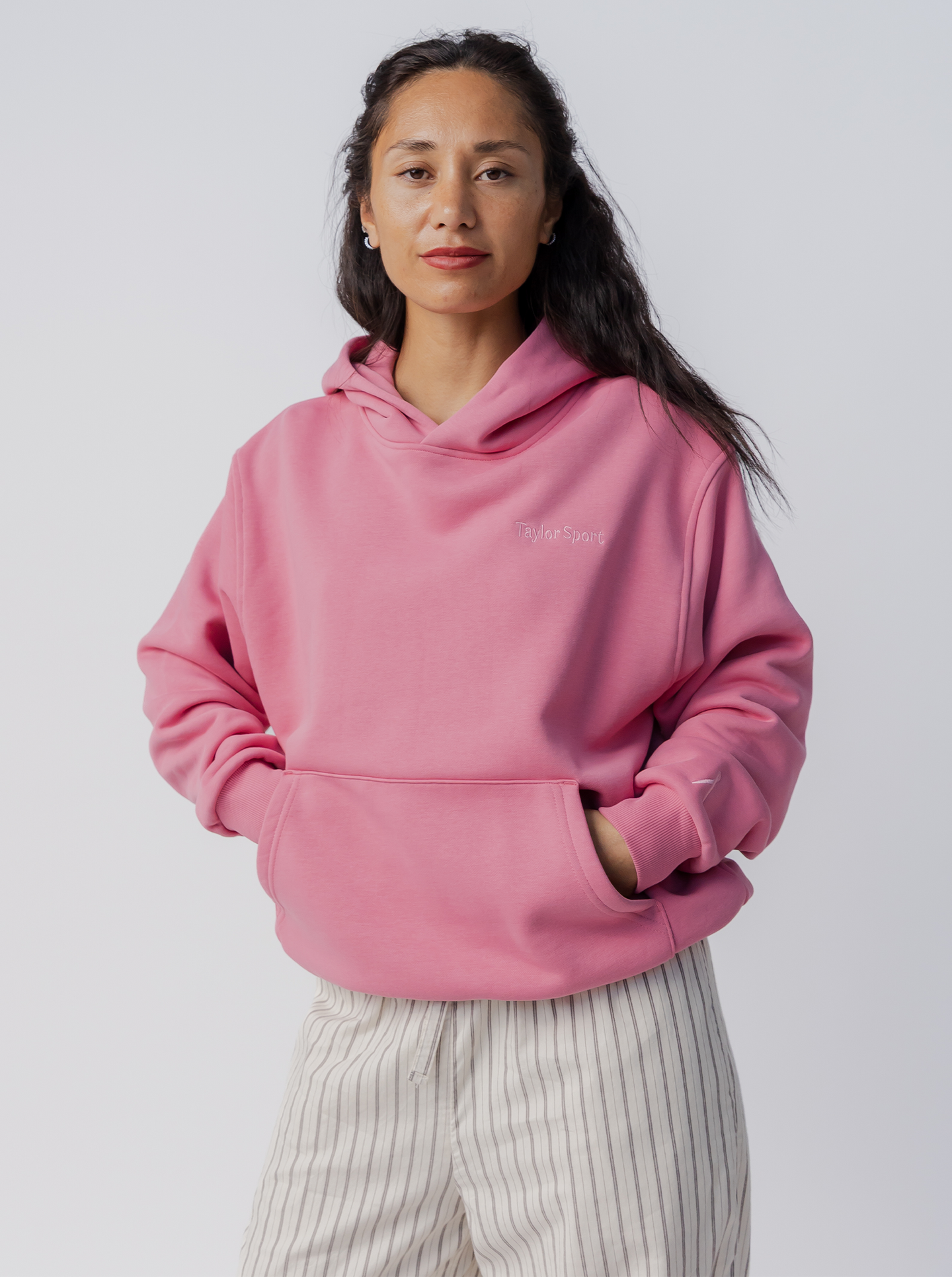 Taylor Sport x Pink Ribbon Heritage Hoodie in Pink