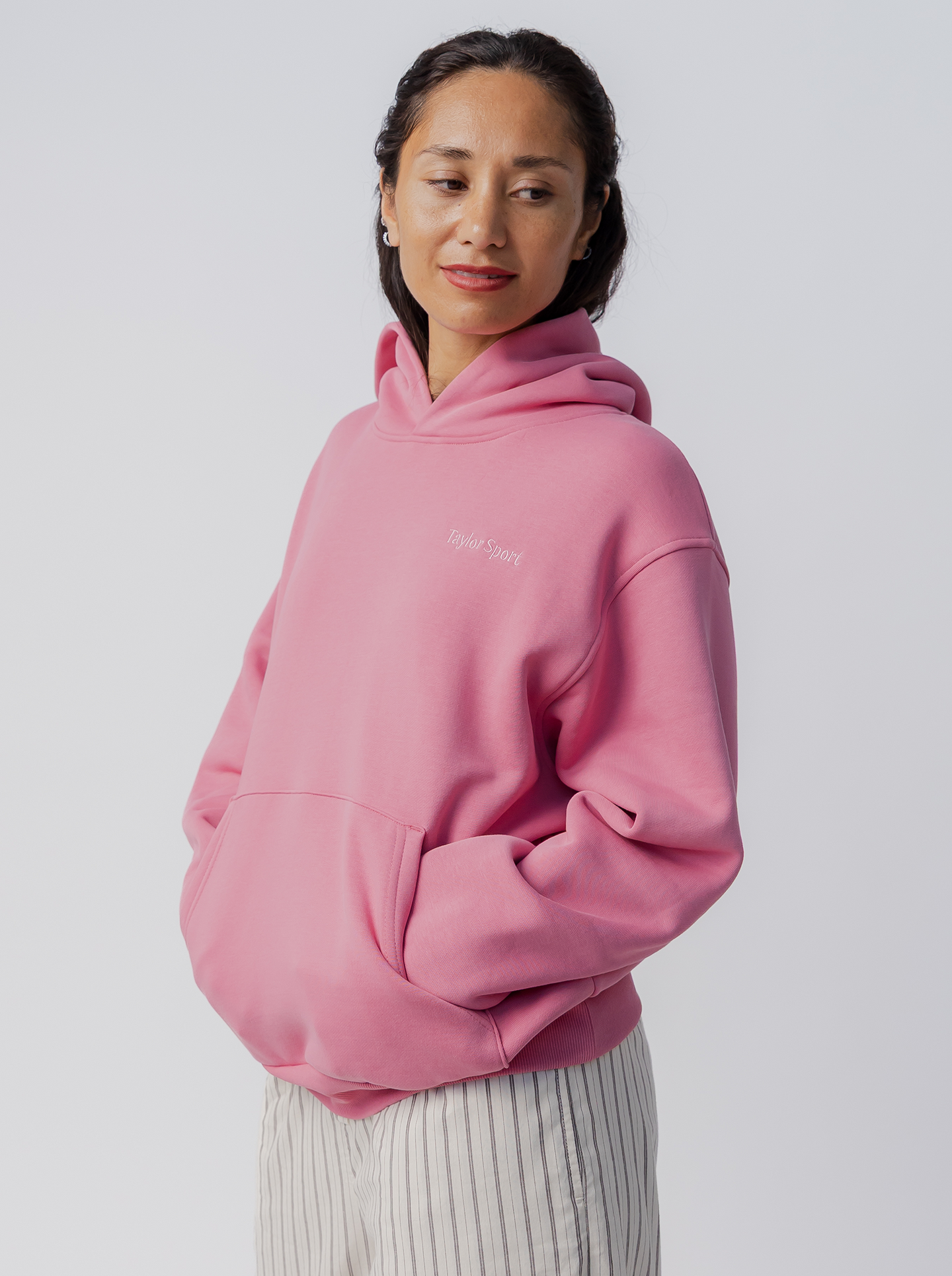 Taylor Sport x Pink Ribbon Heritage Hoodie in Pink