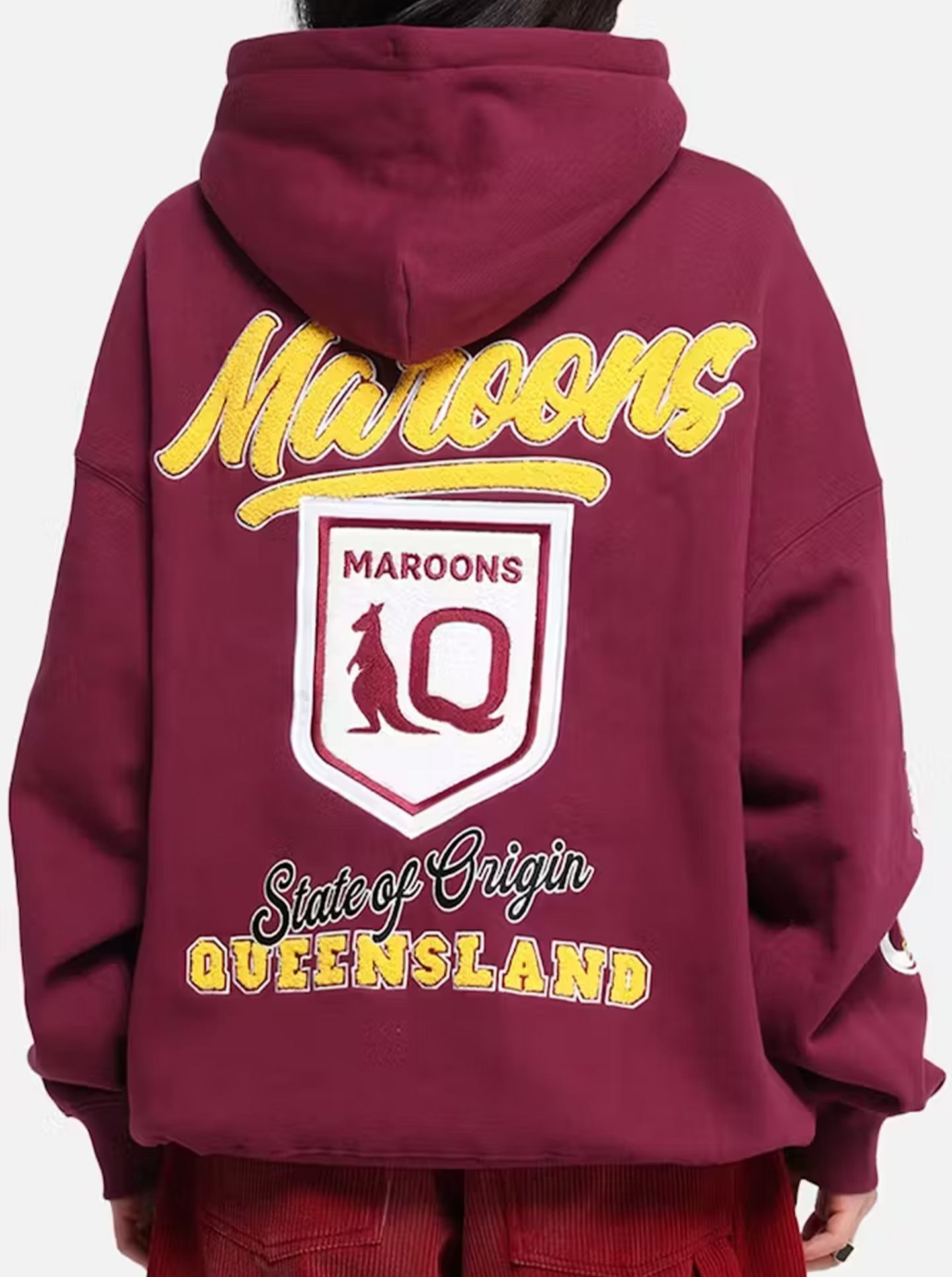 State Of Origin Hoodie Queensland Maroons